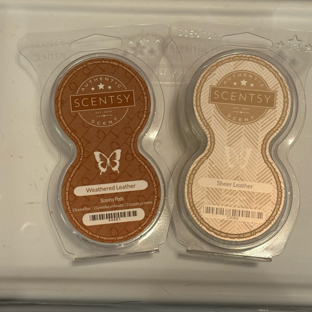 Scentsy Diffuser Pods - Leather Scents
